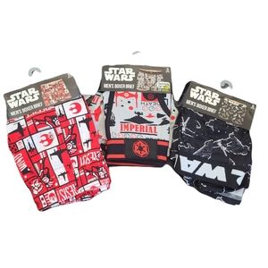 NWT (3) Star Wars Men's Boxer Brief Size S